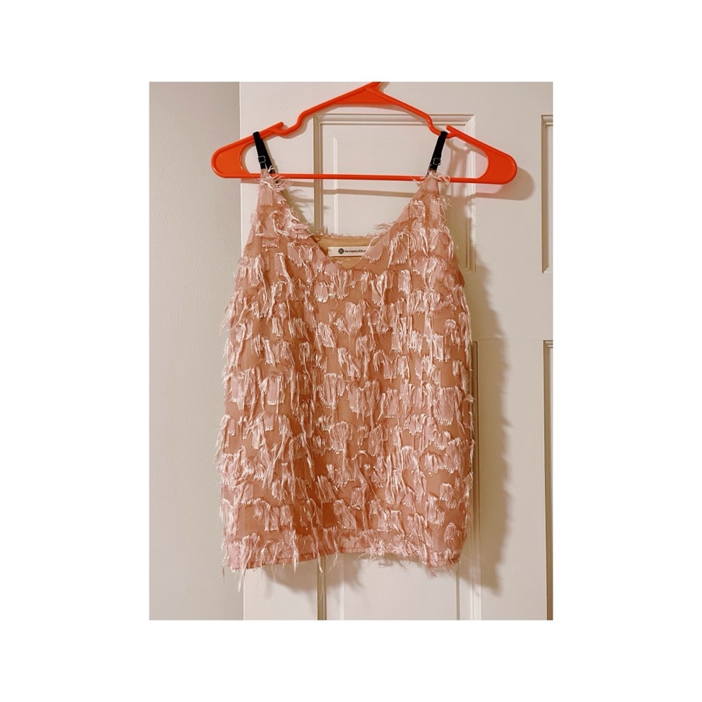The Impeccable Pig Feather Pink Tank